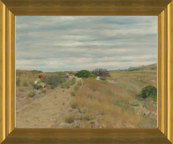 The old Sand Road William Merritt Chase Fine Art Print