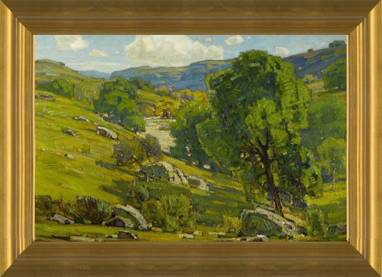 Art Prints of Claremont Oaks by William Wendt
