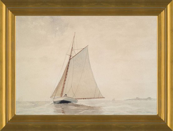 Art Prints of Sailing off Gloucester by Winslow Homer