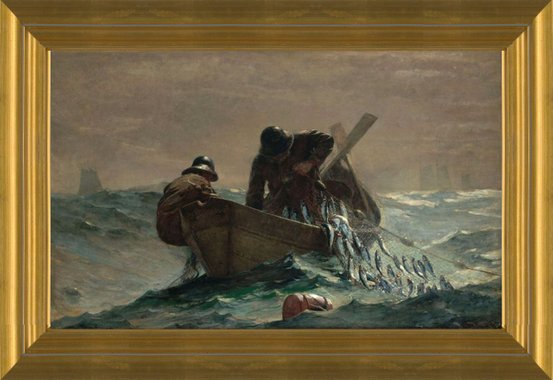 Art Prints of The Herring Net by Winslow Homer