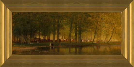 Art Prints of The Camp Meeting by W. Whittredge