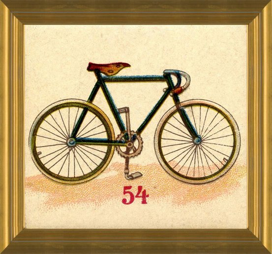 Art Prints of Game Piece, Bicycle