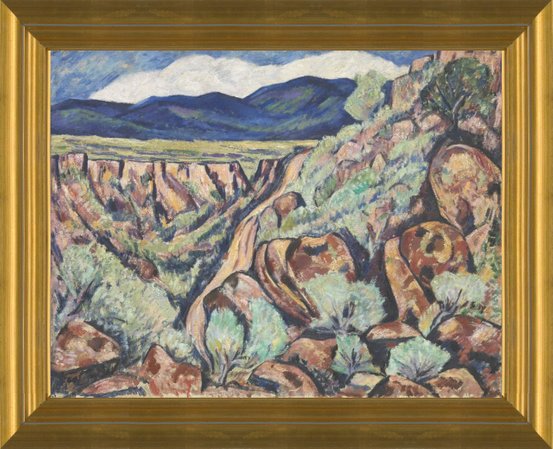 Art Prints Of Landscape No 11 New Mexico By Marsden Hartley