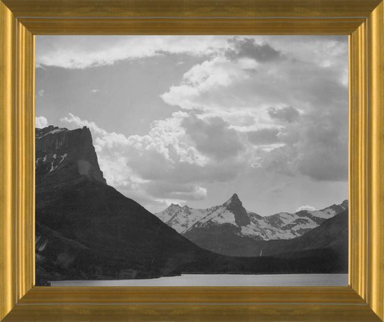 prints of st. mary's lake, glacier national park, montana prints of st. mary's