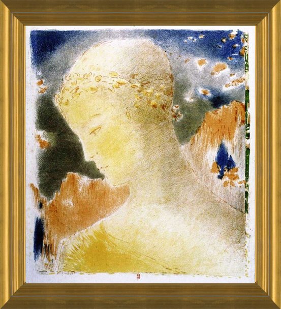 Beatrice II by Odilon Redon Prints Cards