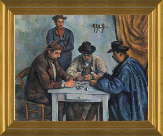 Art Prints of The Card Players III by Paul Cezanne