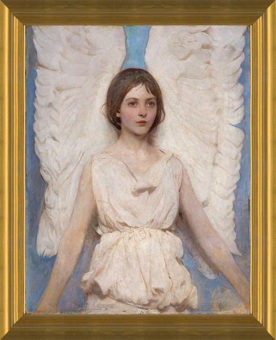 絵画 ANGEL Art Prints of Angel by Abbott H. Thayer