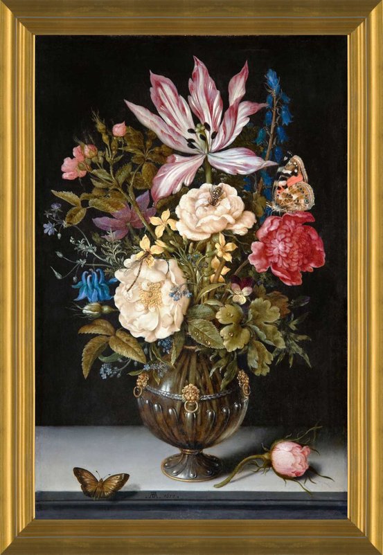 Flowers Still Life 4126 Art Print/Poster Ambrosius Bosschaert