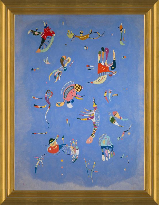 Art Prints of Bleu de Ciel or Sky Blue by Wassily Kandinsky