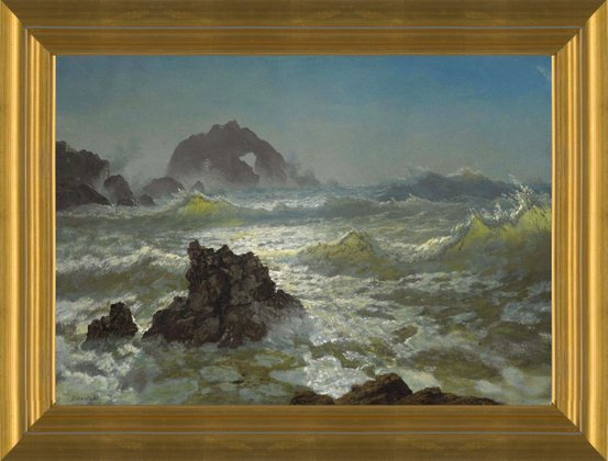 Art Prints of Seal Rock California by Albert Bierstadt